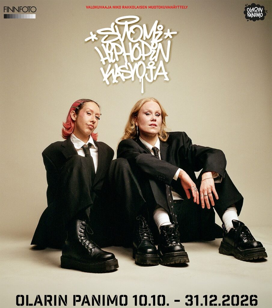 Suomihiphopin Kasvoja -näyttely 10.10.-31.12.